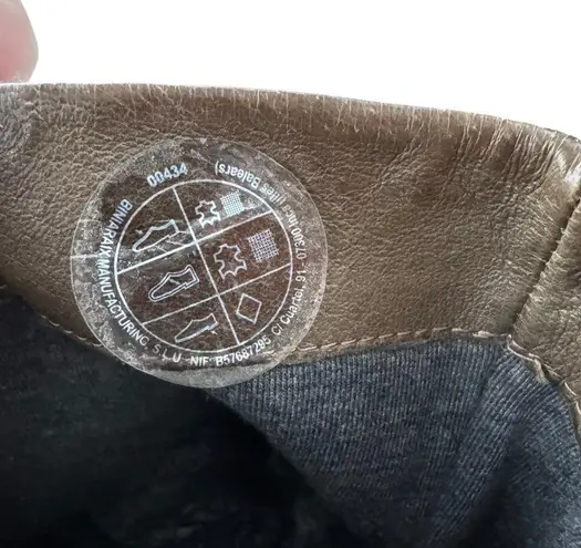 Camper Twins Wool and Leather Boot Black and Gray Size 37 US 7