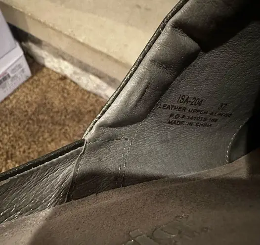 Alegria Isabelle pewter metallic clog mule EU 37, US 7/7.5