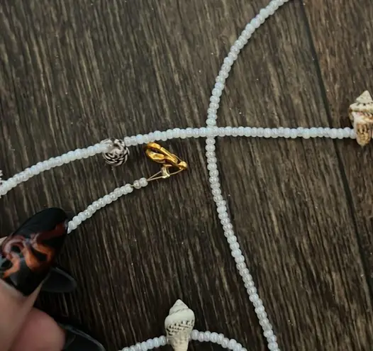 Beaded Shell Body Chain