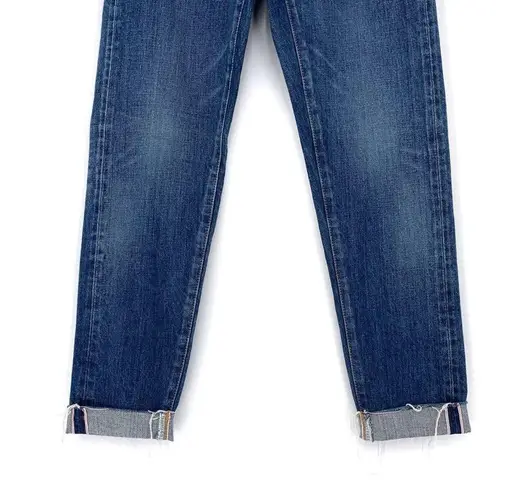 NWT MOUSSY Vintage Wilbur Tapered Mid Rise Jean Blue Denim 24