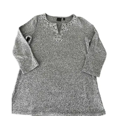 Rafaella  Women's Embellished Sweater size S