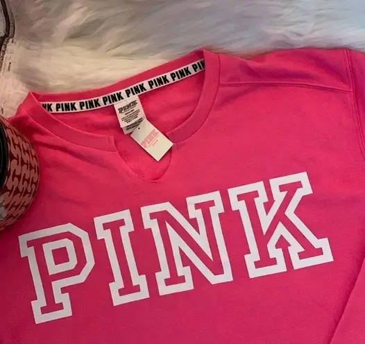 PINK - Victoria's Secret PINK Everyday Crew Neck Sweatshirt