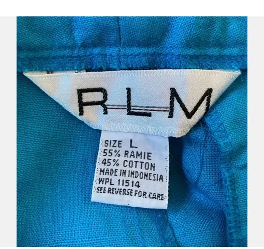 RLM Sz L Vintage Turquoise Blue Skirt Adorable Pencil / Straight Summer Spring Size L