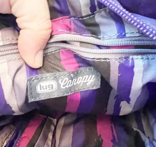 Lug Purple Canopy Quilted Crossbody Bag