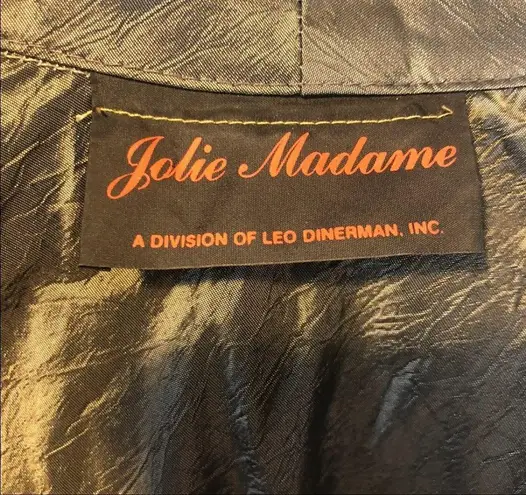 Vintage Jolie Madame strapless dress and matching coat Size 12