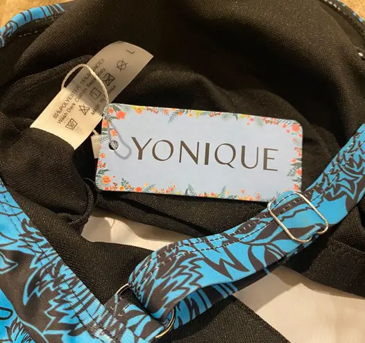 Yonique Womens Blouson Tankini Loose Fit Swim Top Modest Tank Top