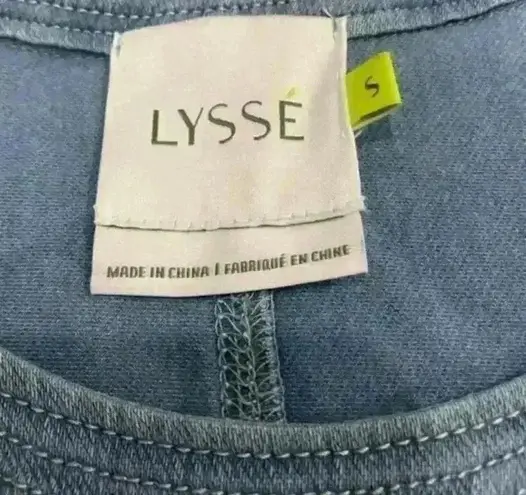 Lysse Jean Mineral Washed Sleeveless Tunic Top Size S