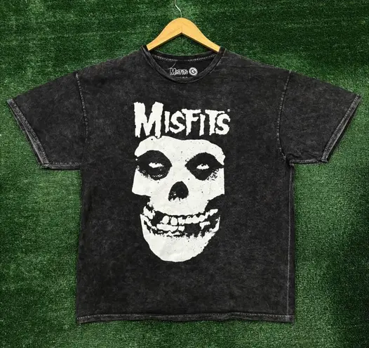 The Misfits The Crimson Ghost Punk Rock Band Mineral Wash T-Shirt Size Large