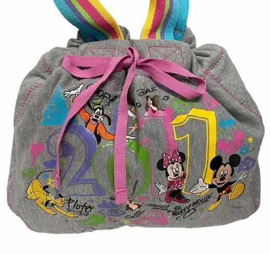 Disney 2011  Character Gray Shoulder Handbag