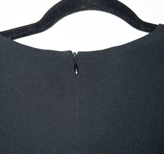 Emporio Armani Black Sheath Dress Size 38