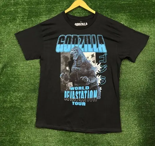 Godzilla King of Monsters World Devastation Tour Demolished T-Shirt Size Large