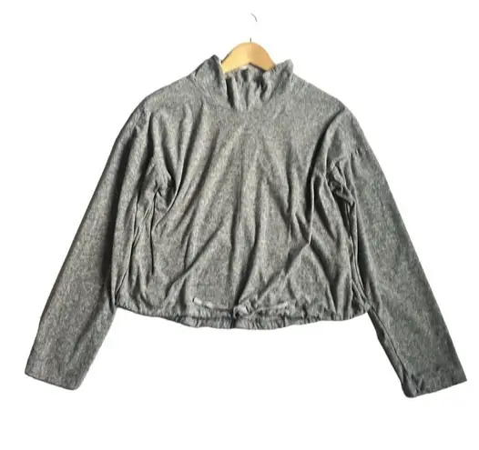 Canada Weather Gear Supreme Soft Mock Neck Sweatshirt Gray Size L