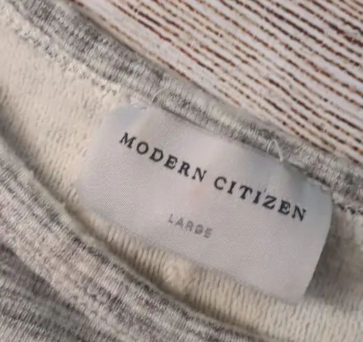 Modern Citizen  gray cropped sweatshirt size large