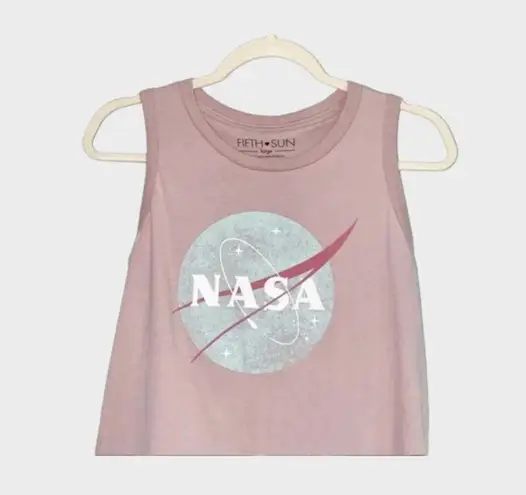 Fifth Sun  |  Petal Pink NASA Pink Tank  Top | Large