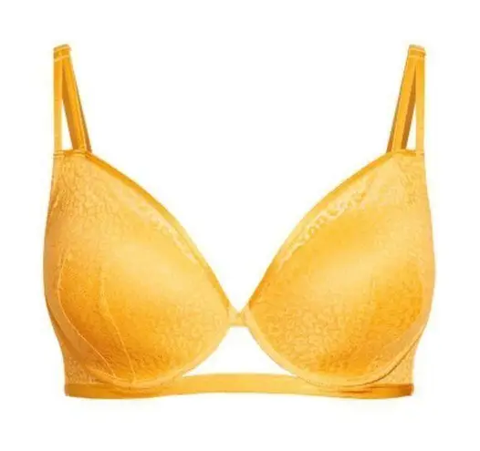 City Chic Woman’s Caddie Contour Bra Yellow Size 40DD