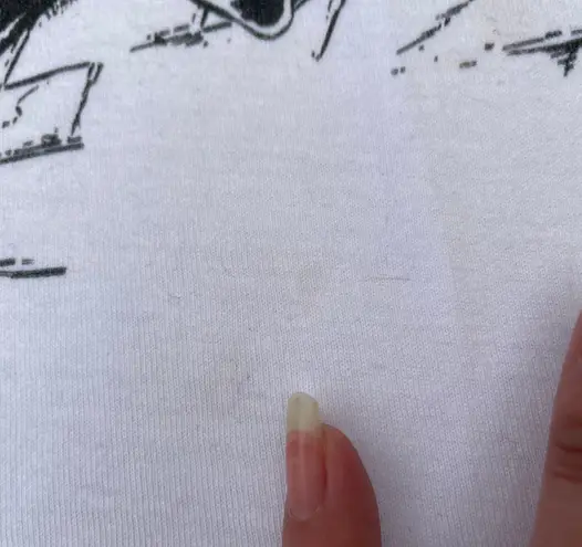 Tultex Venom Graphic White Black T-shirt