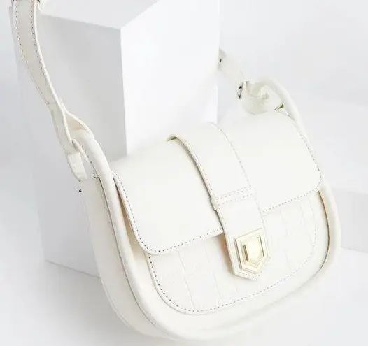 J.ING white crossbody bag