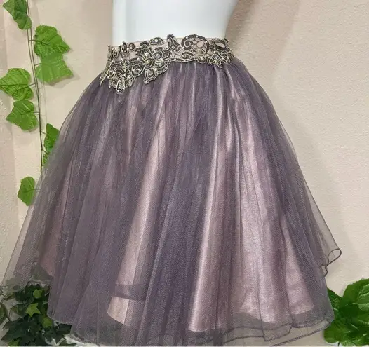 Alyce Paris Lavender Purple Formal Ballerina Skirt