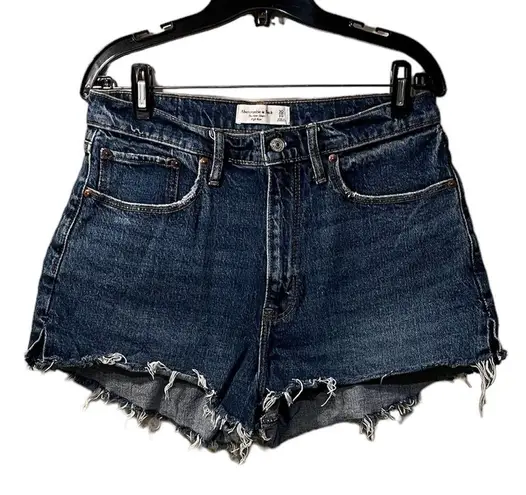 Abercrombie & Fitch  High Rise 4" Mom Jean Shorts 29/8