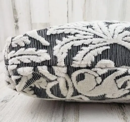 Black White Paisley Polka Dot Tote Bag Shoulder Purse Women's Monogrammed RSL