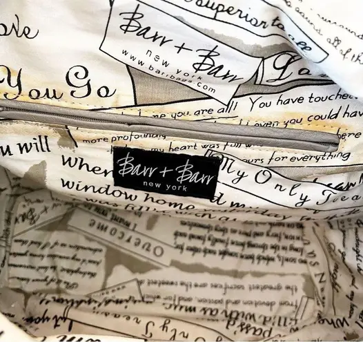 Barr Barr NY Elephant Gray Leather Satchel Purse