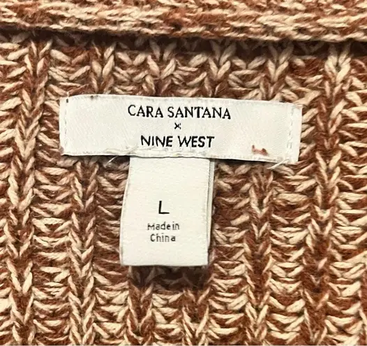 Nine West Cara Santana X  
Cropped Marled Cardigan brown
boho size large