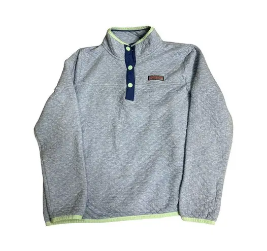 Vineyard Vines  - Hydrangea heather quilted classic Shep Shirt, Small‎