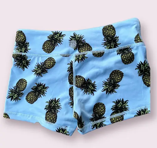 IAB MFG Pineapple shorts size small Blue