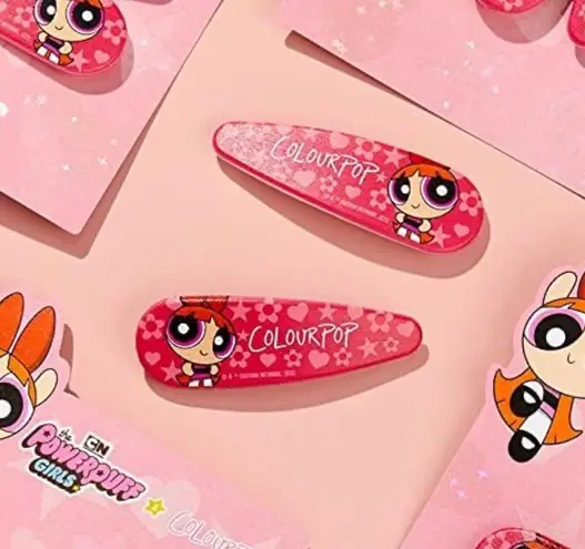 Colourpop X Powerpuff Girls Blossom Hair Clips