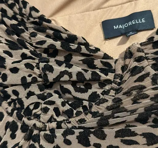 Majorelle  Revolve Darcy mini dress animal print