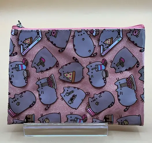 Pusheen A Very Cute Rare HTF Cat Zip Pouch Bag Pencil Bag Cosmetic Makeup Case