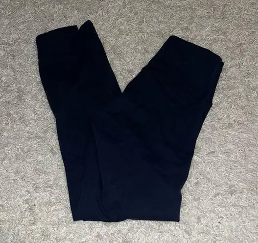 Lululemon true navy wunder train 25” leggings size 4