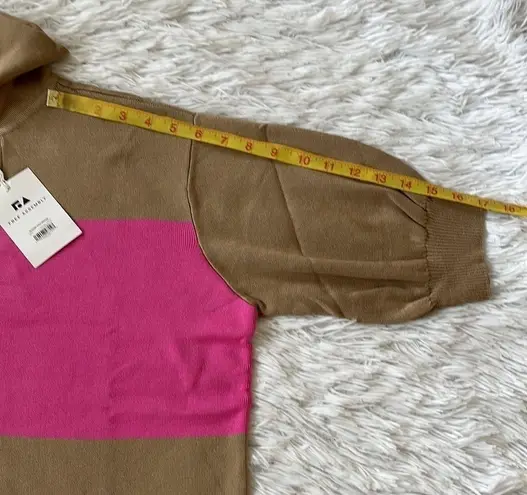 Free Assembly Women's Rugby Polo Sweater size Large Pink