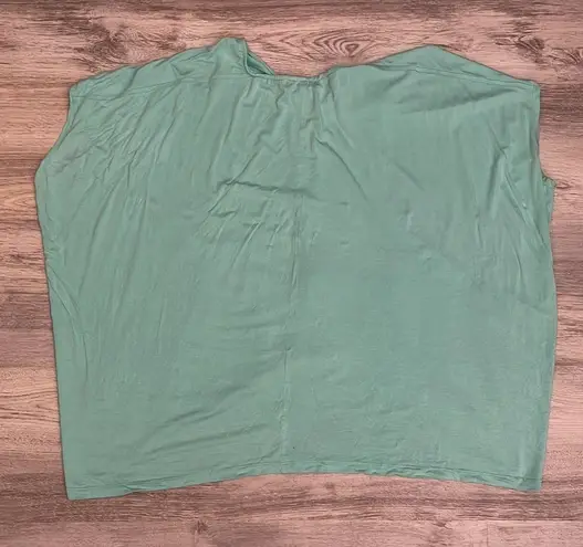Yana K Mint Green Short Sleeve V
