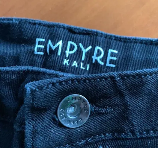 Zumiez Empyre Empyre | Distressed Black Mid-length Shorts