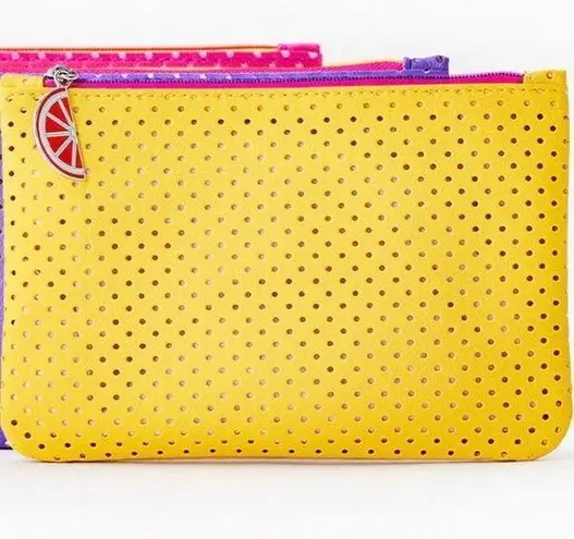 Ipsy LEMON YELLOW GLAM BAG