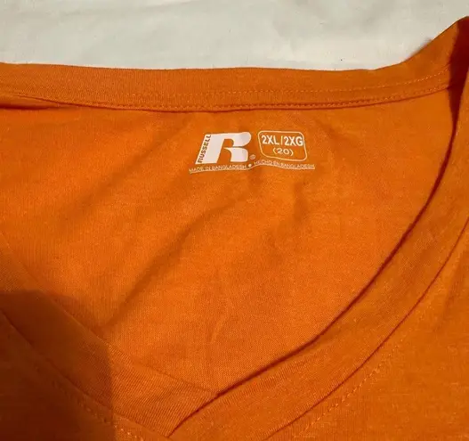 Russell Athletic NWT | Tennessee Vols | Short Sleeve Shirt | Size 2XL | Orange | University of TN