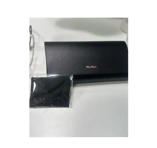 Max Mara Oval Sunglasses Havana Purple lenses