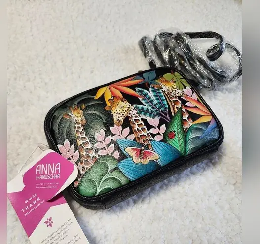 NWT Anna by Anuschka Crossbody Bag