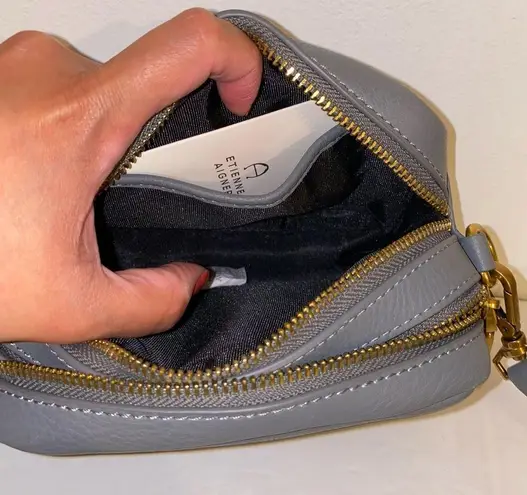 Etienne Aigner - Adeline Mini Ca Double Zip Crossbody Camera bag โslateโ gray ๐