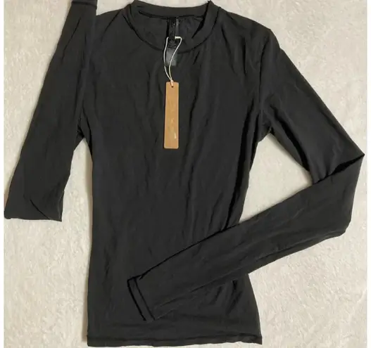 SKIMS Fits Everybody Long Sleeve T-Shirt XXS
