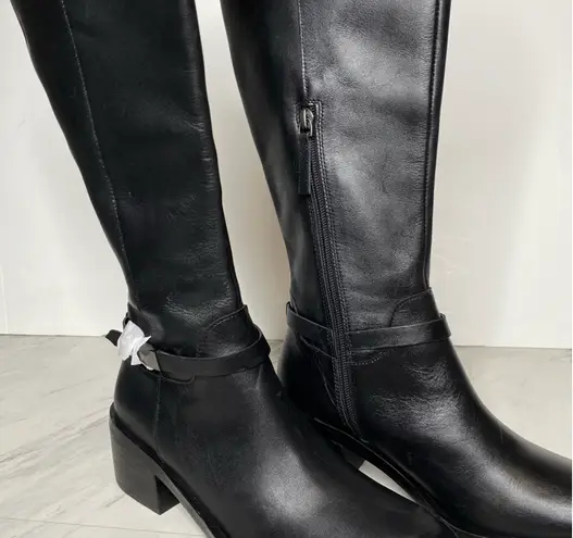 Linea Paolo Kamile Wide-Calf Riding Boots NWOT