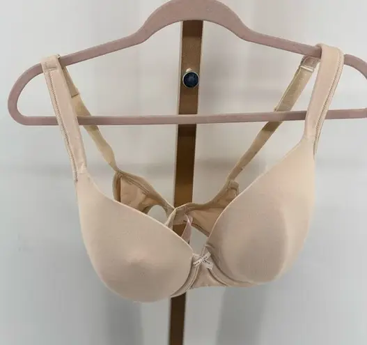 Cacique Lane Bryant Lightly Lined Cotton Bra Underwire Beige Size 42C