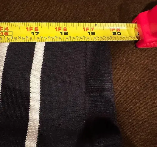 Grace Black & White Stripes Long Sleeves Perfect Fit Sweater SZ M In Good Cond Size M