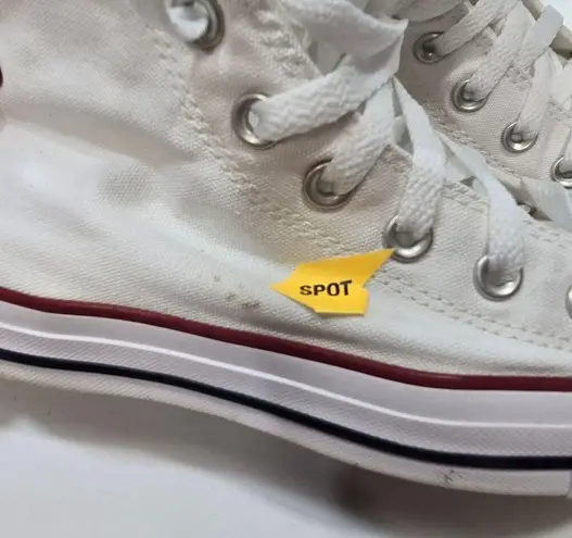 Converse  Chuck Taylor All Star Hi Sneaker in Optical White - Image 4