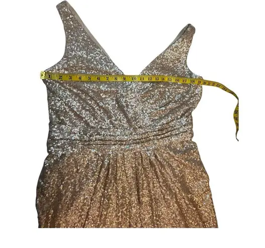 Sorella Vita Gold Sequin Gown - US Size 18