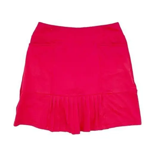 TAIL Activewear Pleated Skort Women's Size XS Golf Tennis Skirt with Shorts Pink