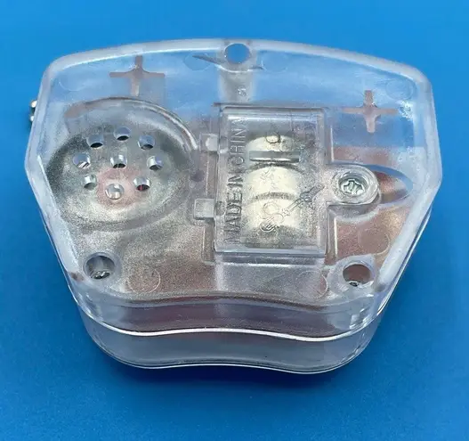 A Vintage Electronic Speaking Japanese Whack A Mole Type Game Keychain Works Blue