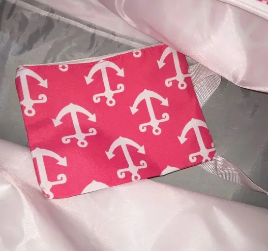 Anchor Tote Pink & White