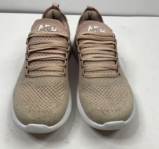 APL Size 9 Sneakers Athletic Propulsion Labs Techloom Breeze Metallic Knit Mesh